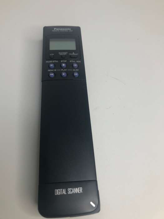 Remote Panasonic VCR VEQ1262 Digital Scanner with cover