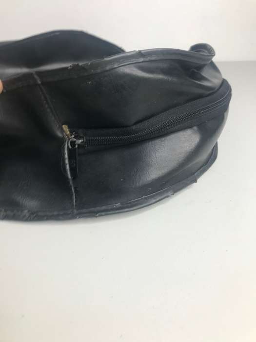 Guitar Case/bag  Soft Black Leather pre owned no handle L 98cm x W 34cm x 27cm x NECK W 10.5 cm