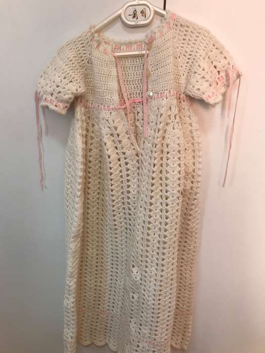 CRocheted Christening dress