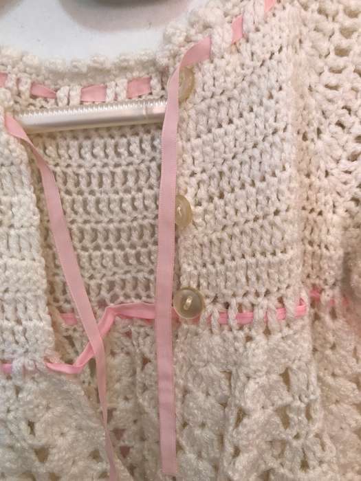 CRocheted Christening dress