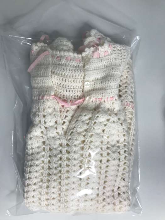 CRocheted Christening dress