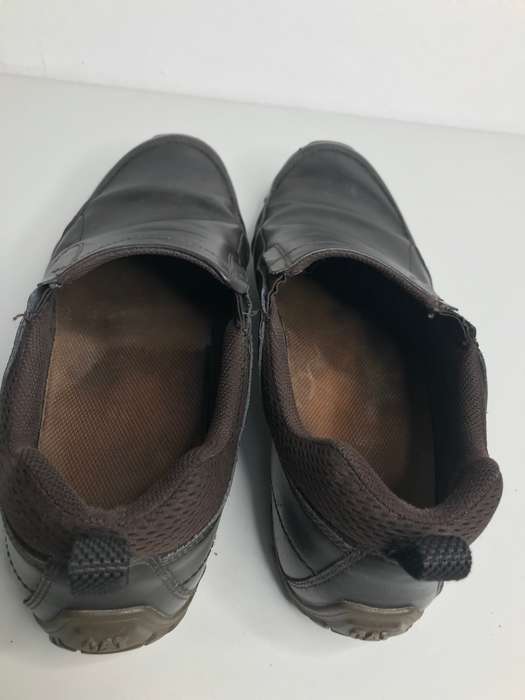 CAT Mens Shoes Opine Slip on Leather Coffee colour Pre Owned Size 11