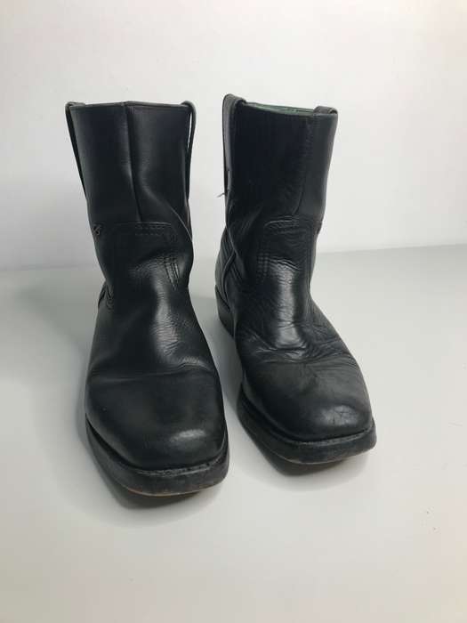 Men's Brown Genuine Leather Cowboy/Western Boots Size 9