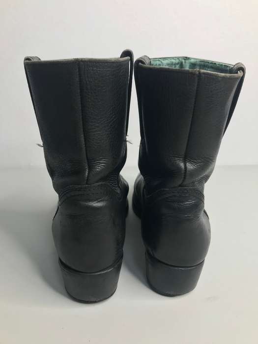 Men's Brown Genuine Leather Cowboy/Western Boots Size 9