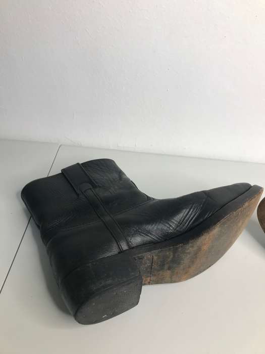 Men's Brown Genuine Leather Cowboy/Western Boots Size 9