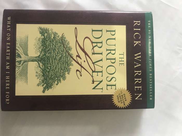 The Purpose Driven Life Rick Warren Hardcover
