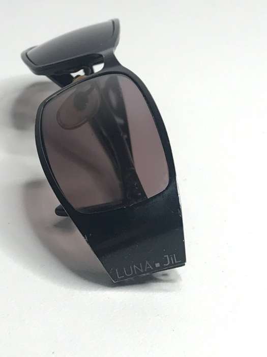 Sunglasses Black metal frame designer LUNA.JIL