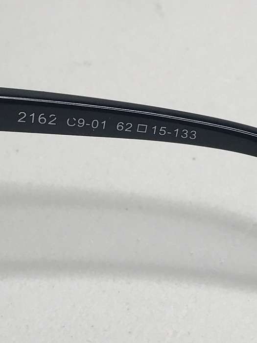 Sunglasses Black Oversize brand feillig 2162 C9-01 62-15 - 133
