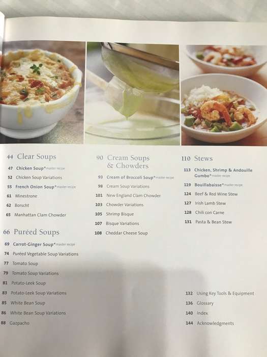 Mastering soups and Stews  One on One lesson Williams-Sonoma