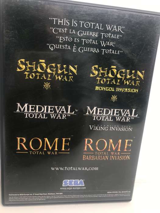 Total Wars: Eras The Games 3 Discs PC DVD ROM