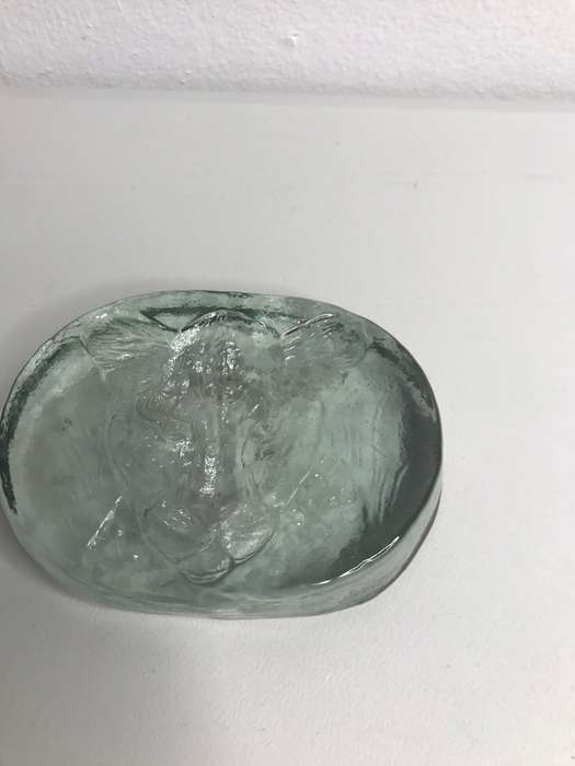 Handmade Art Solid Glass Paperweight