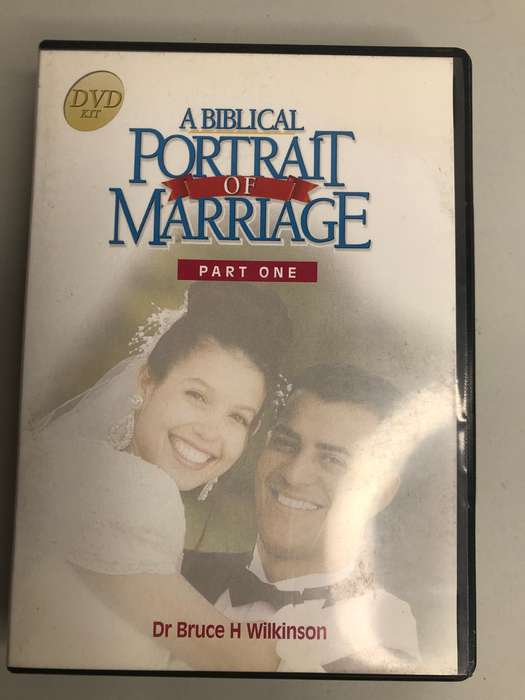 A Biblical Portrait of Marriage Dr Bruce Wilkinson DVD only set 6 enjoyable sessions