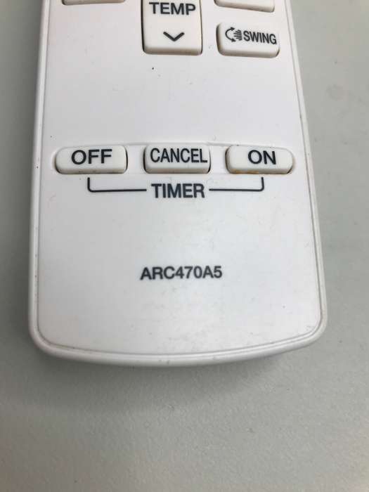 Daikin ARC470A5 Remote Control for Air Conditioner