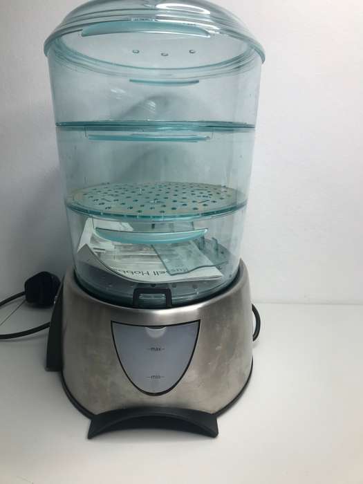 Russel Hobbs Food Steamer 3 Tier 3 liners Each Tier 120 min count down timer