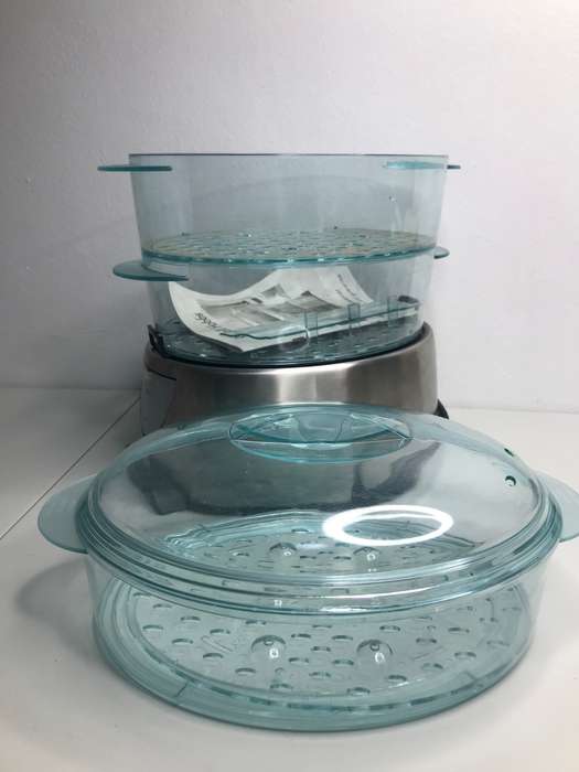 Russel Hobbs Food Steamer 3 Tier 3 liners Each Tier 120 min count down timer