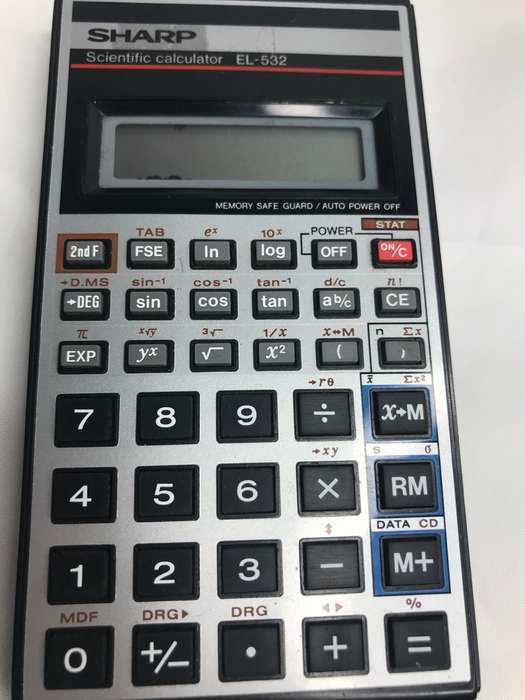 SHARP Scientific Calculator EL-532