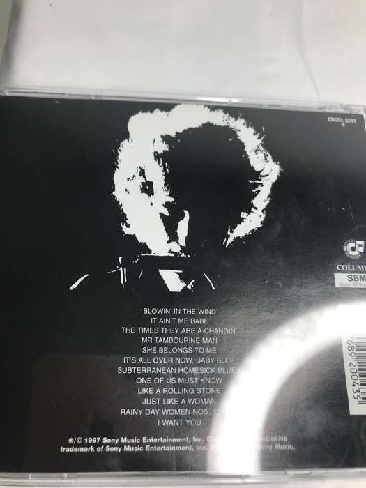 CD Bob Dylan Greatest hits