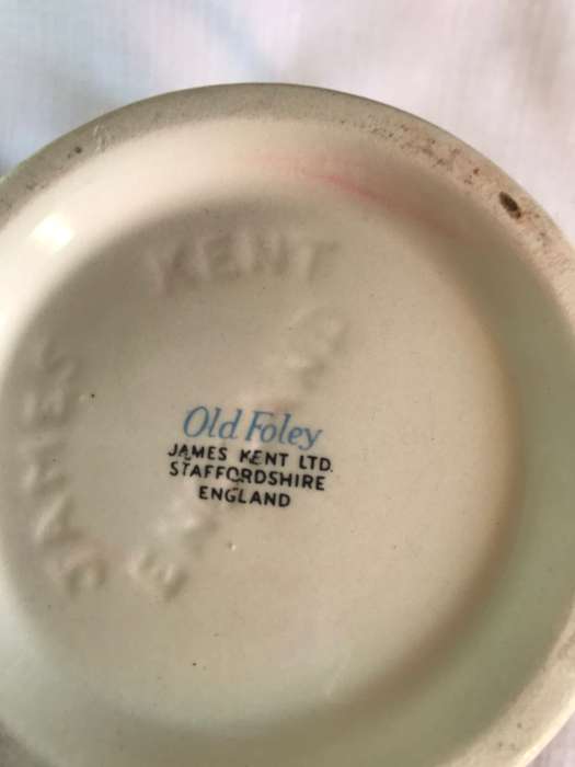 Old Foley James Kent Staffordshire England Mug Rotary Cultivator Steam Roller 1878