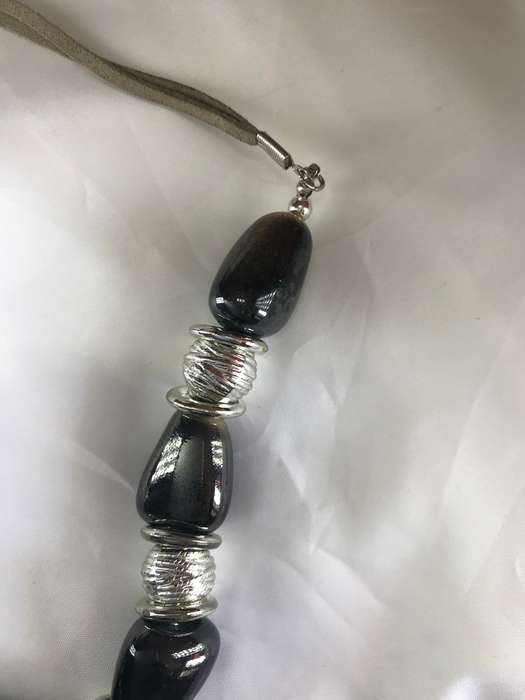 Black Coral Barrels Necklace Good gift