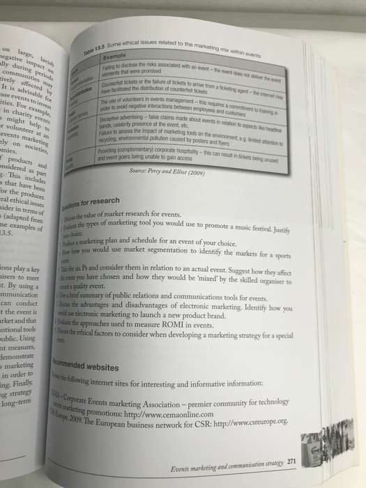events management 3rd edition Dimitri Tassiopoulos