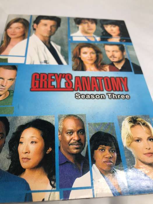 DVD Greys Anatomy Season Three