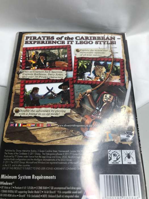PC DVD LEGO Pirates of the Caribbean The Video Game Nice Christmas gift