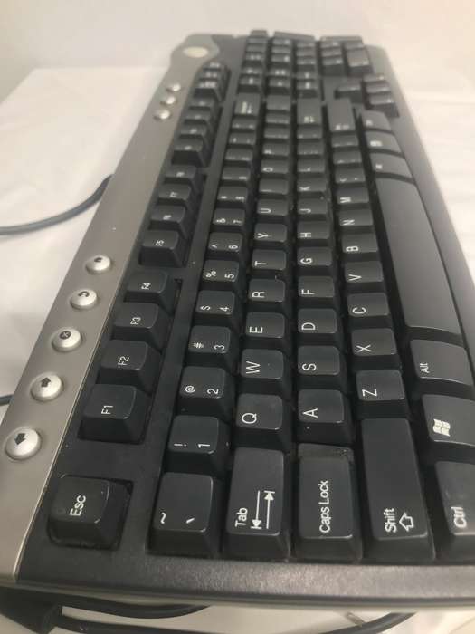 Dell USB Keyboard SK-8125 Two USB Hubs Performance Multimedia Keys