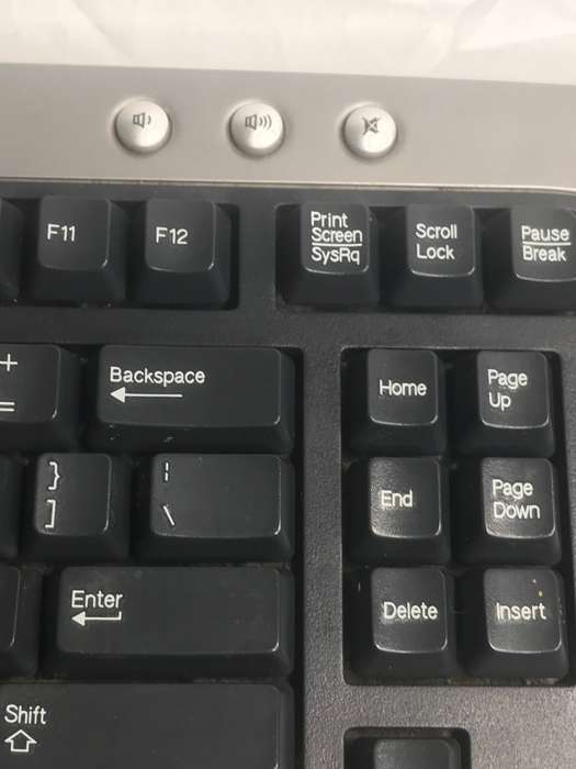 Dell USB Keyboard SK-8125 Two USB Hubs Performance Multimedia Keys