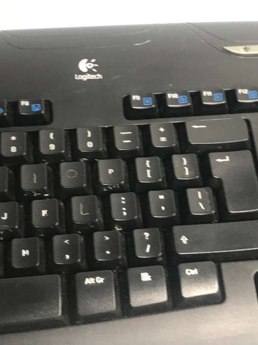 Logitech Wireless Cordless Desktop EX110 Keyboard ONLY