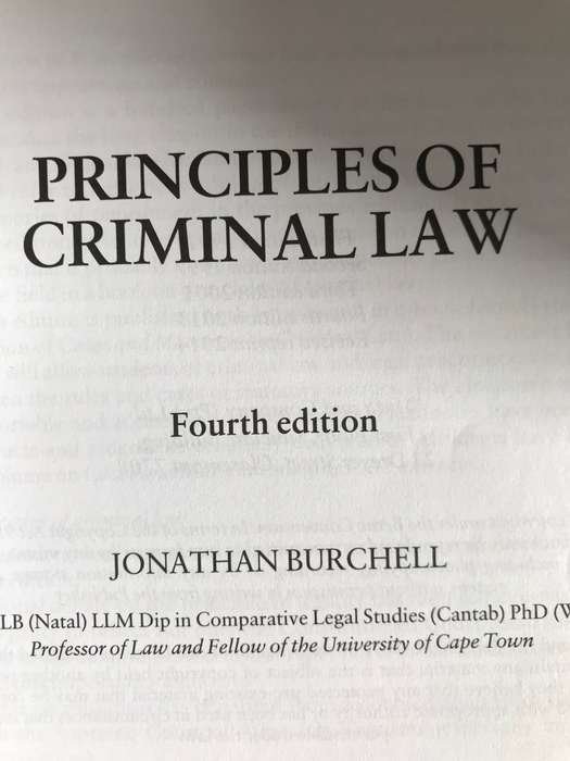 Principles of Criminal Law 4th Edition