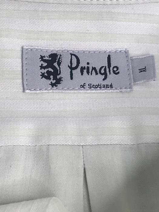 Pringle of Scotland Long Sleeve Shirt Light Green XL