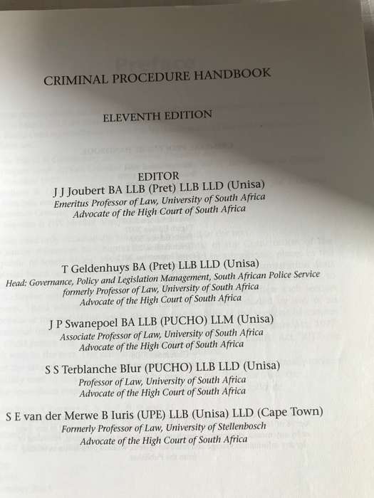 Criminal Procedure Handbook 11 edition