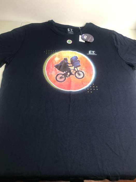 T-SHIRT ET The Extraterrestrial Print NEW XL