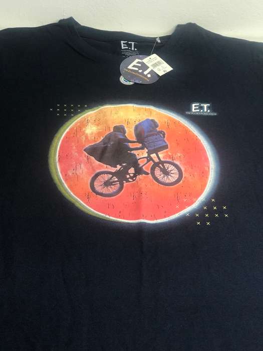 T-SHIRT ET The Extraterrestrial Print NEW XL