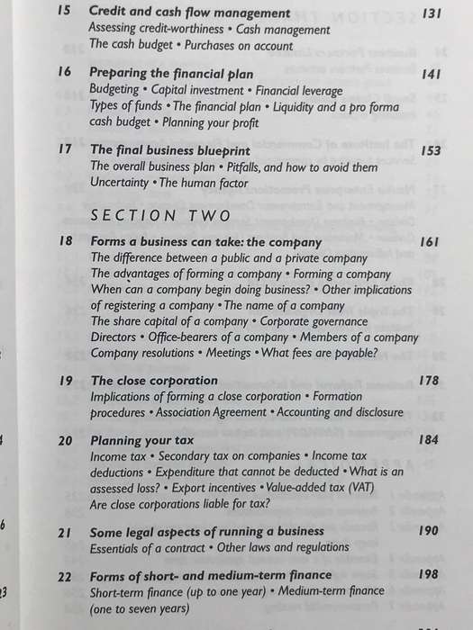 Book Starting Your Own Business in South Africa