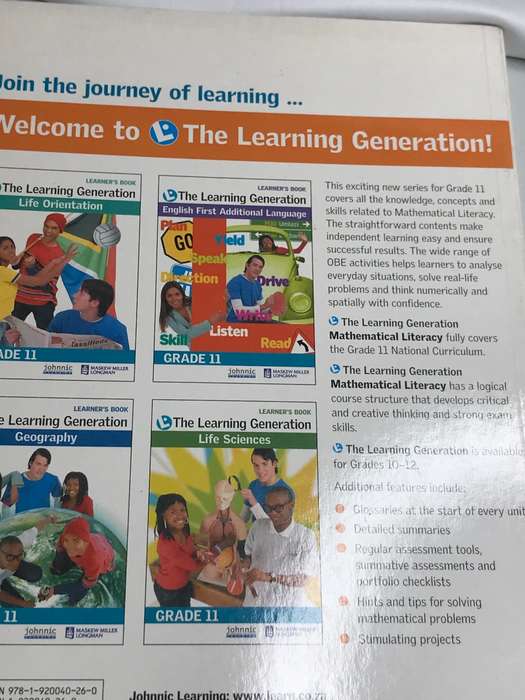 Book Mathematical Literacy Grade 11