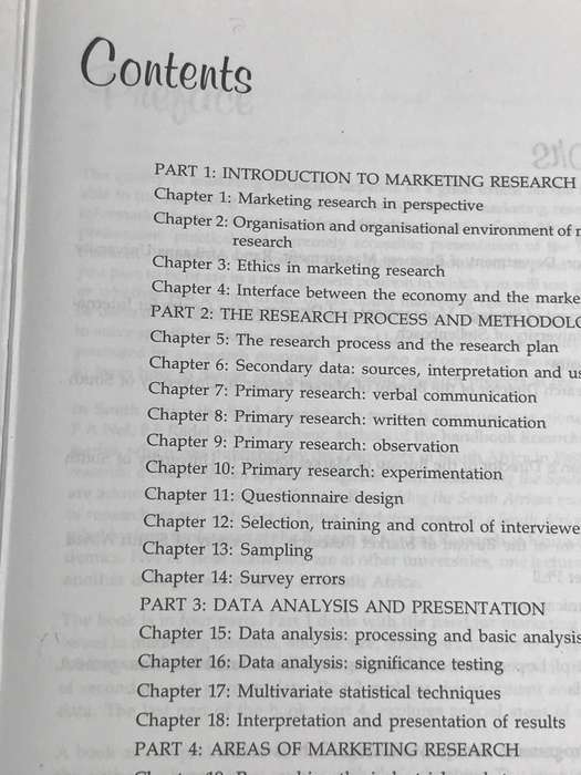 Book Marketing Research a South African Approach Editors JH Martins M Loubser