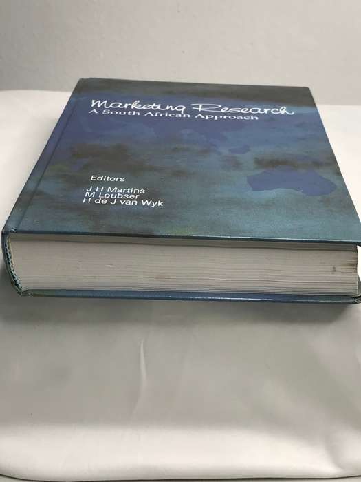 Book Marketing Research a South African Approach Editors JH Martins M Loubser