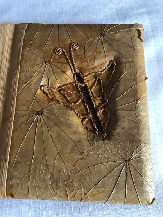 Unique Photo Album Handmade Vintage Paper Scrap Book Natural Materials