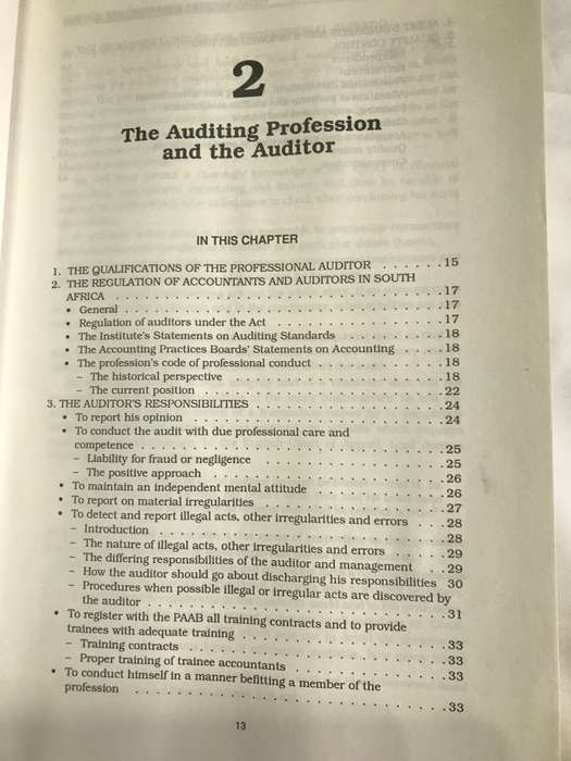 The Principles and Practice of Auditing revised 6 edition George Puttick, Sandy van esch