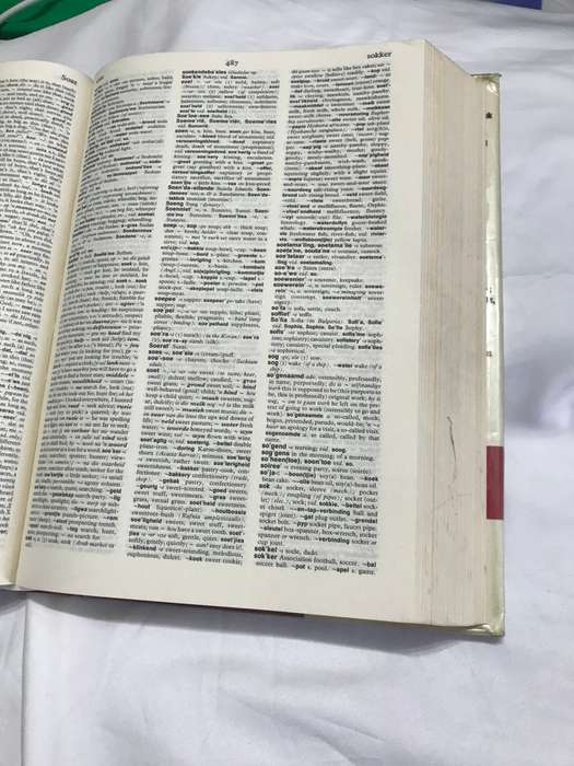 Tweetalige Woordeboek Billingual Dictionary Bosman.van der Merwe.Hiemstra