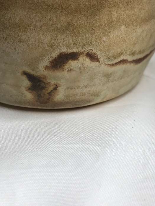 Hand made Glazed Mug 2 available signed and numbered at bottom Glossy Brown