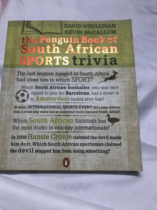 Penguins Book of South African Sports trivia