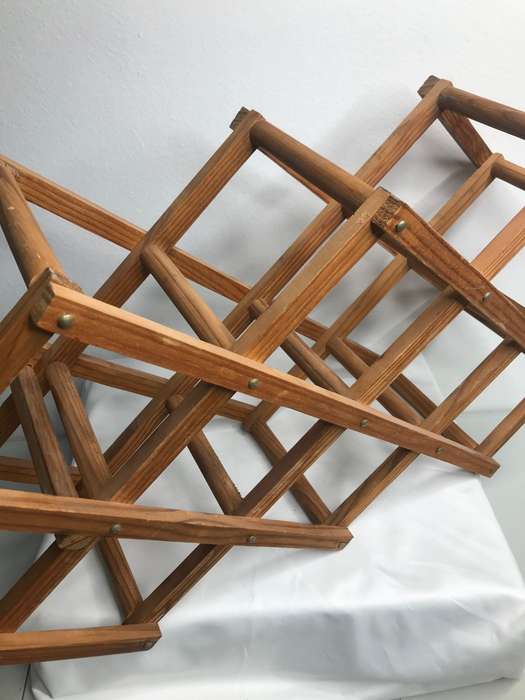 Wine Bottle Holder 10 Bottles Foldable