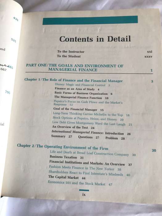 Principles of Managerial Finance Lawrence J Gitman 6th edition Hardcover