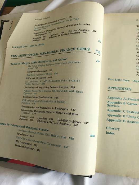 Principles of Managerial Finance Lawrence J Gitman 6th edition Hardcover