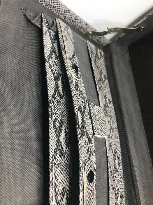 Python Leather Snake Briefcase