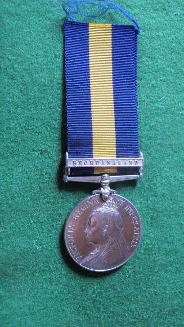 SOUTH AFRICA - CAPE OF GOOD HOPE GENERAL SERVICE MEDAL - LT. R.H.C. VANCE - D.E.O.V.R.