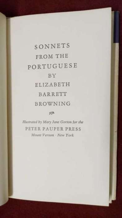Sonnets From The Portuguese