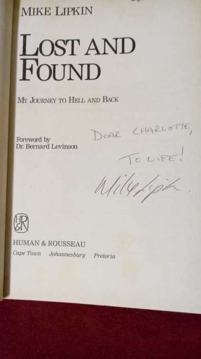 Lost And Found (signed copy)